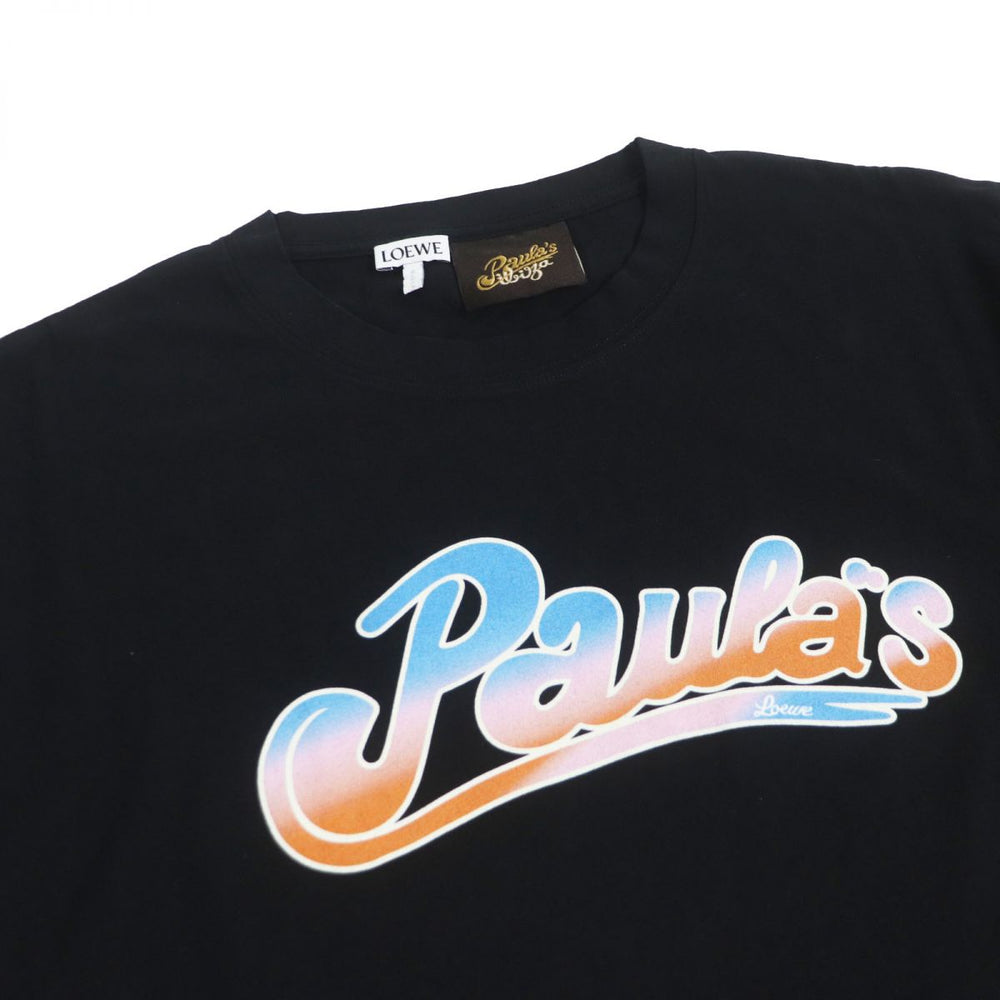 LOEWE Cut cotton black S