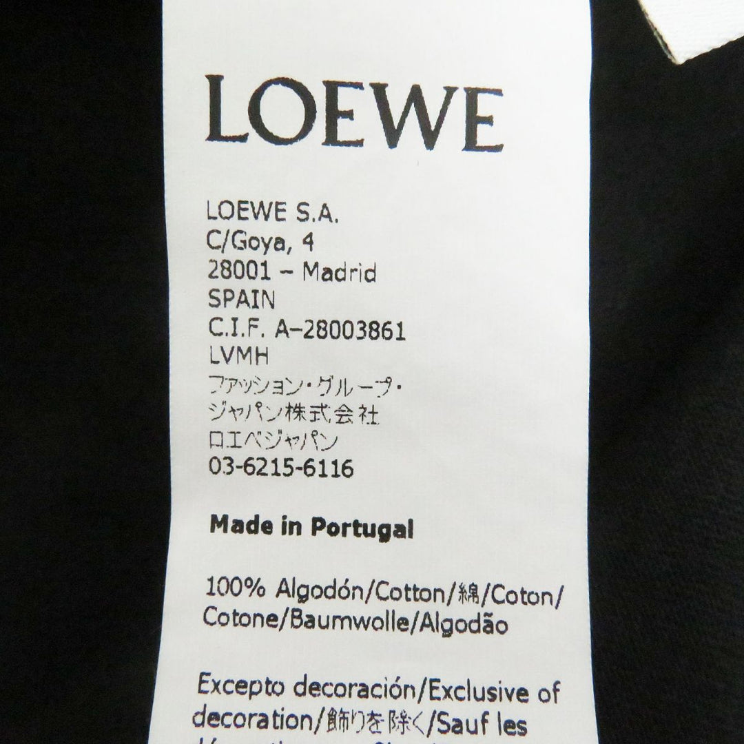 LOEWE Cut cotton black S