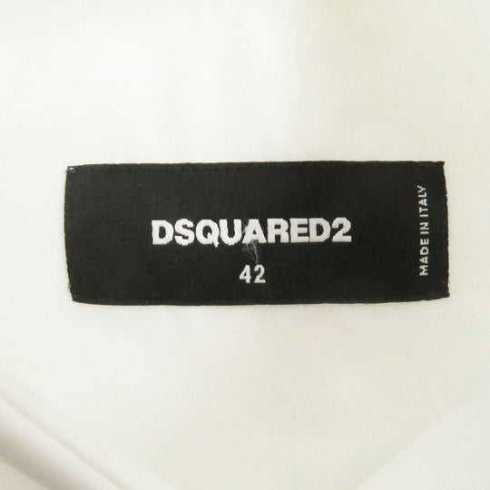 DSQUARED2 Short sleeve shirt cotton white 42