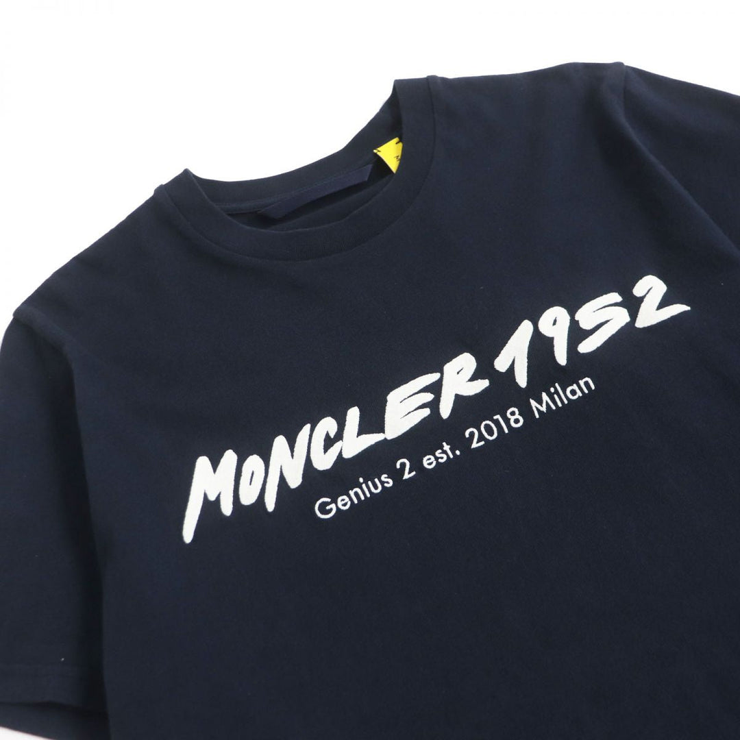 MONCLER Cut cotton Navy M