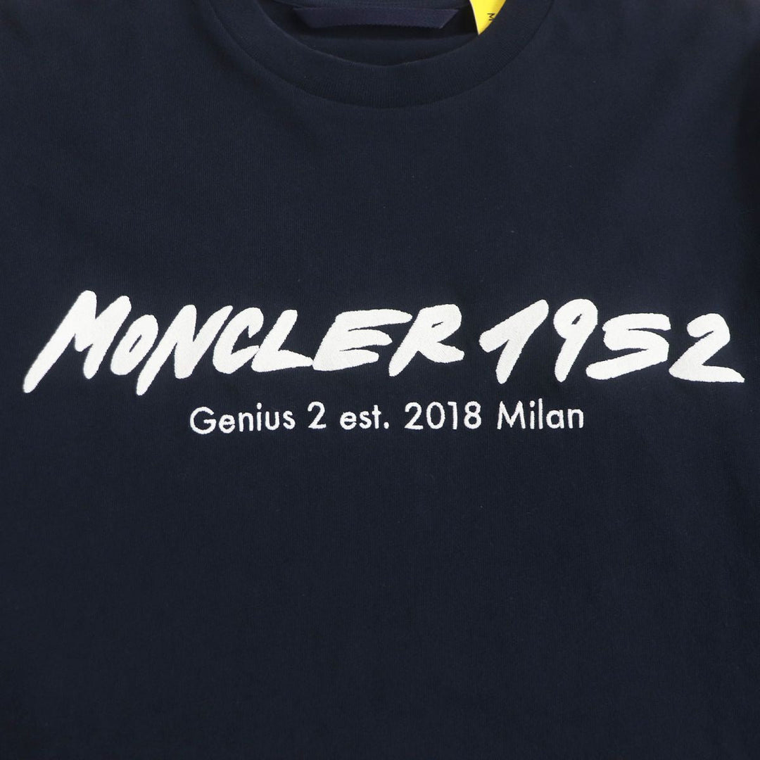 MONCLER Cut cotton Navy M