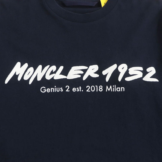 MONCLER Cut cotton Navy M