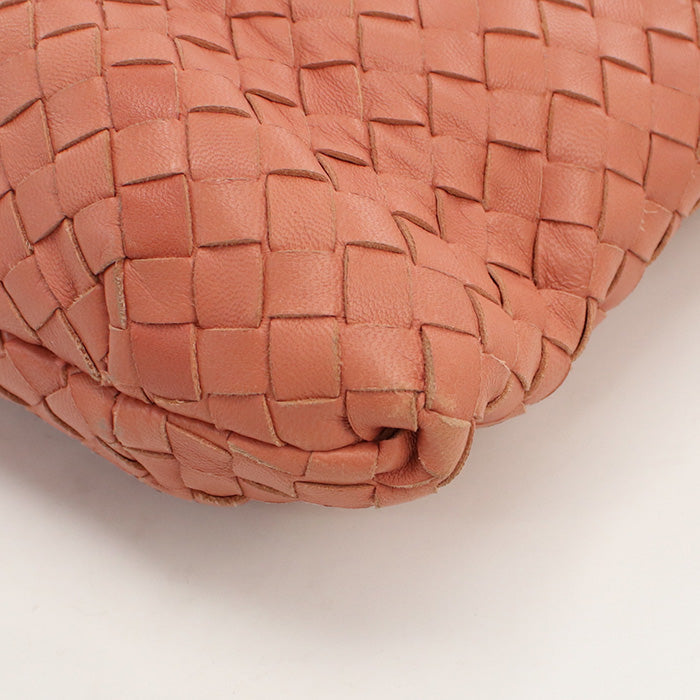 BOTTEGA VENETA BO82080 Tote Bag INTRECCIATO leather pink Women