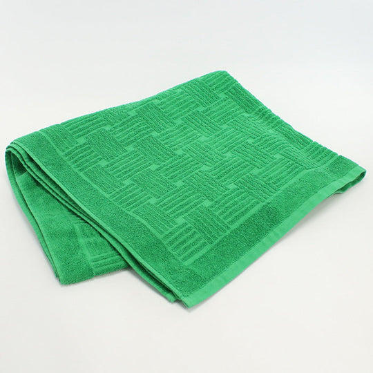 BOTTEGA VENETA Beach towel towel/cotton 100% Green unisex