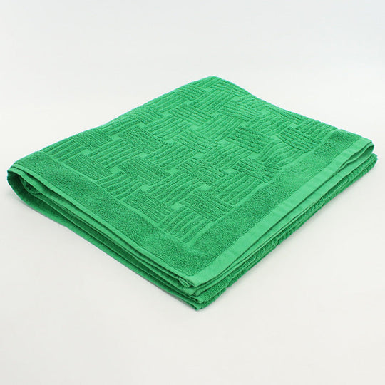 BOTTEGA VENETA Beach towel towel/cotton 100% Green unisex