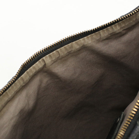 BOTTEGA VENETA BO88140 Shoulder Bag INTRECCIATO leather Black Women