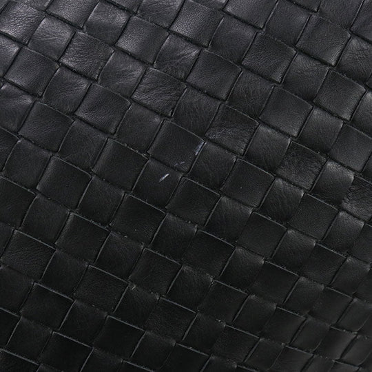 BOTTEGA VENETA 161314 VQ131 1000 INTRECCIATO Shoulder Bag leather  black mens