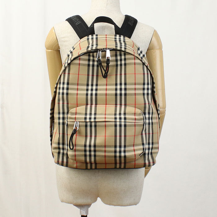 BURBERRY 8016106 Backpack Vintage nova check cotton, polyester beige unisex