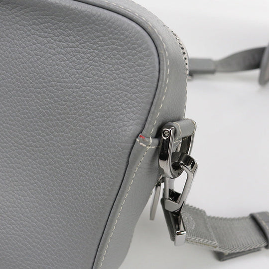 Dior Shoulder Bag Dior Safari Shoulder Bag leather Gray mens