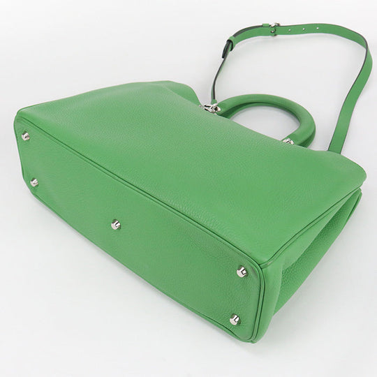 Dior 2WAYTote Bag Tote Bag shoulder bag leather Green Women