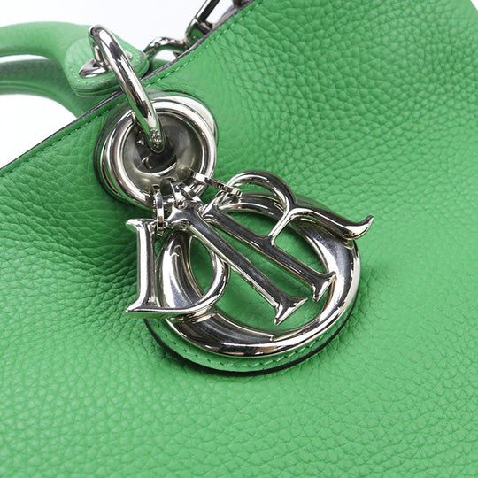 Dior 2WAYTote Bag Tote Bag shoulder bag leather Green Women