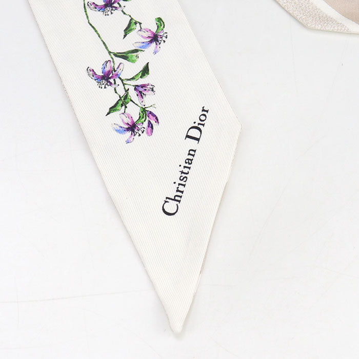 Dior 24FCO106I606 Mitza Scarf/100% silk White unisex