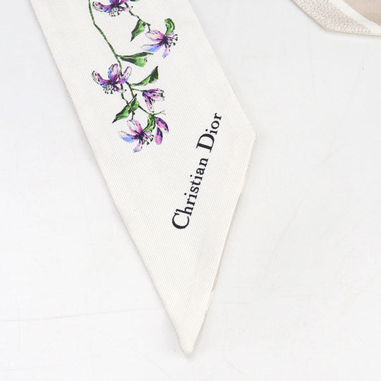 Dior 24FCO106I606 Mitza Scarf/100% silk White unisex