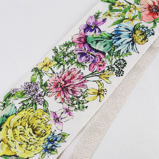 Dior 24FCO106I606 Mitza Scarf/100% silk White unisex