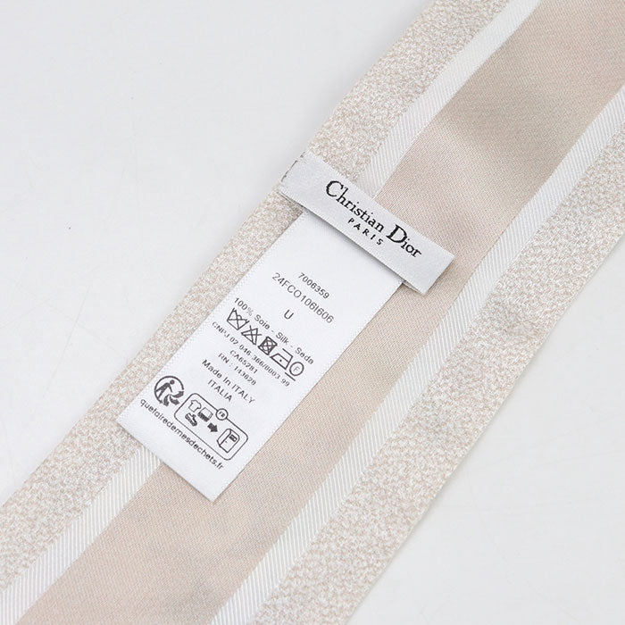 Dior 24FCO106I606 Mitza Scarf/100% silk White unisex