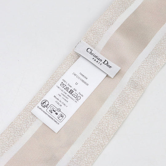 Dior 24FCO106I606 Mitza Scarf/100% silk White unisex