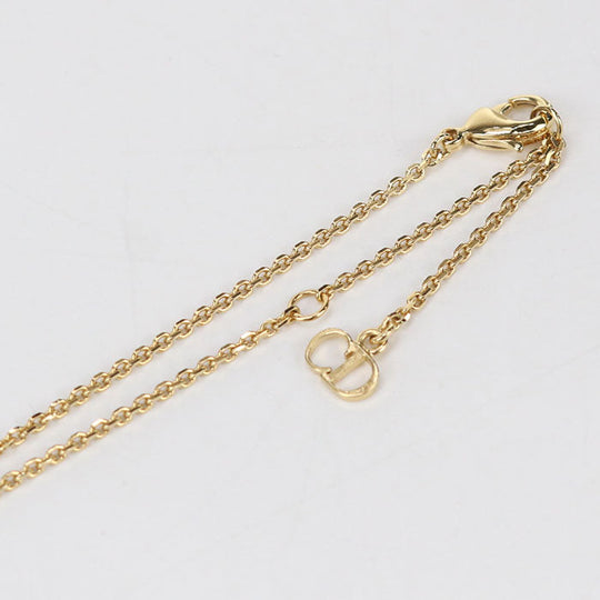 Dior N1033CDLCY D301 Necklace Claire Die Lune Necklace metal, White Crystal, Imitation Pearl gold Women