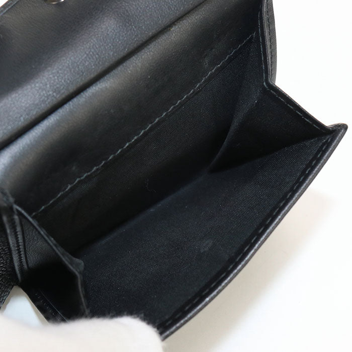 Dior Folded wallet Dior Gravity Folded wallet leather  black mens
