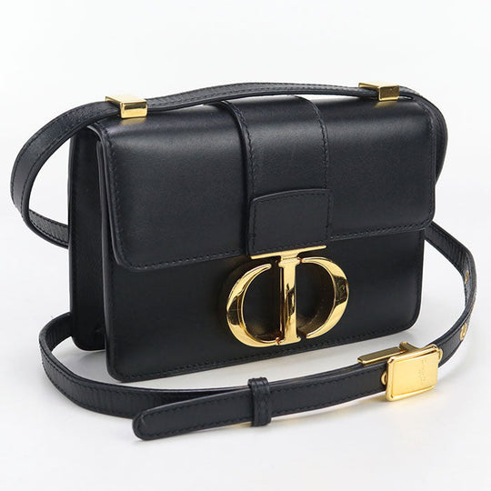 Dior S2110UMOS Shoulder Bag 30 Montaigne Micro Sling Bag leather black Women