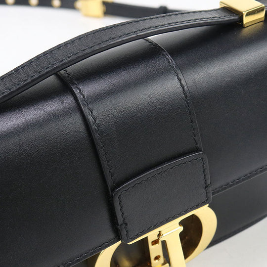 Dior S2110UMOS Shoulder Bag 30 Montaigne Micro Sling Bag leather black Women