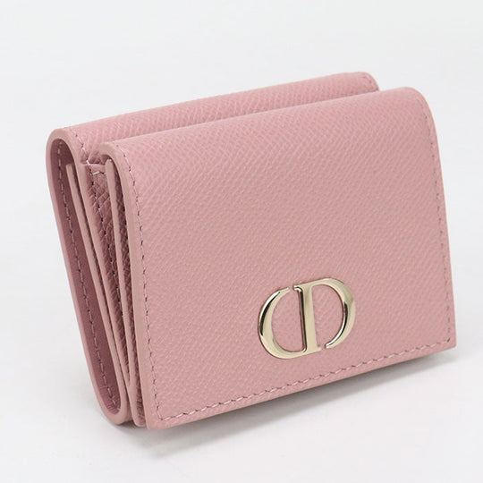 Dior S2084OBAE Tri-fold wallet 30 Montaigne Compact wallet leather pink Women