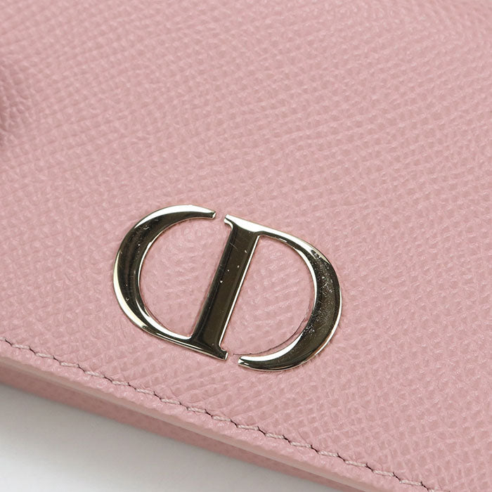 Dior S2084OBAE Tri-fold wallet 30 Montaigne Compact wallet leather pink Women