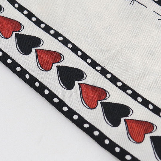 Dior Twilly Scarf/100% silk White Women