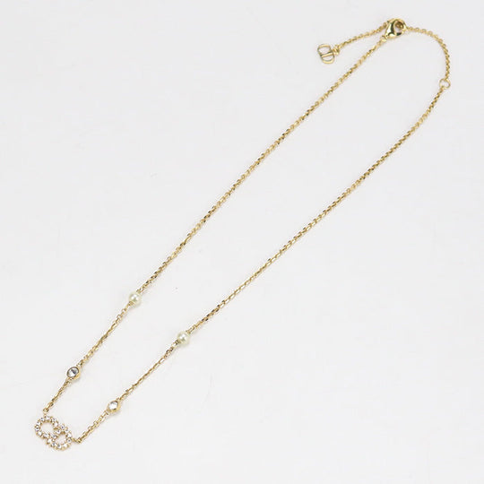 Dior CD89567 Claire Die Lune Necklace metal gold Women