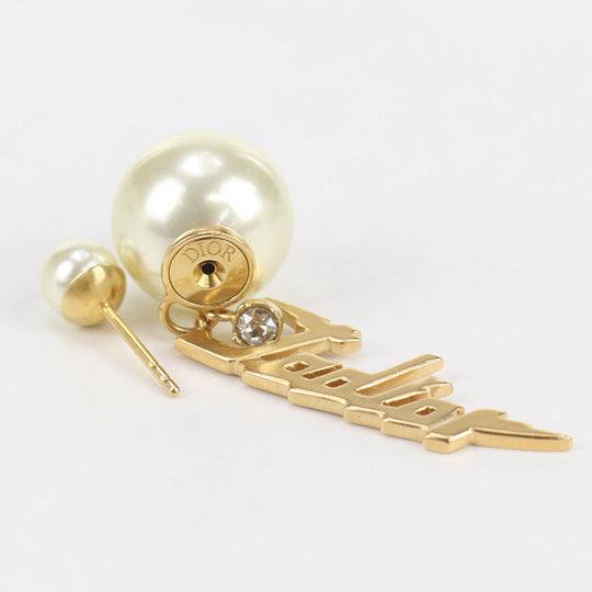 Dior E1576TRIRS D301 Pierce Jadior Tribal Pierce metal, Pearl gold Women