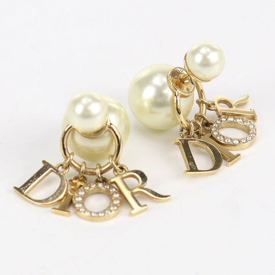 Dior Tribal Pierce gold metal/Pearl