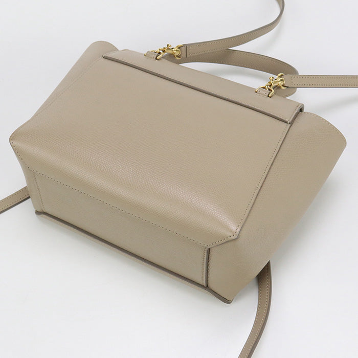 CELINE CE86045 Belt bag nano Handbag Calfskin Belt bag nano beige Women