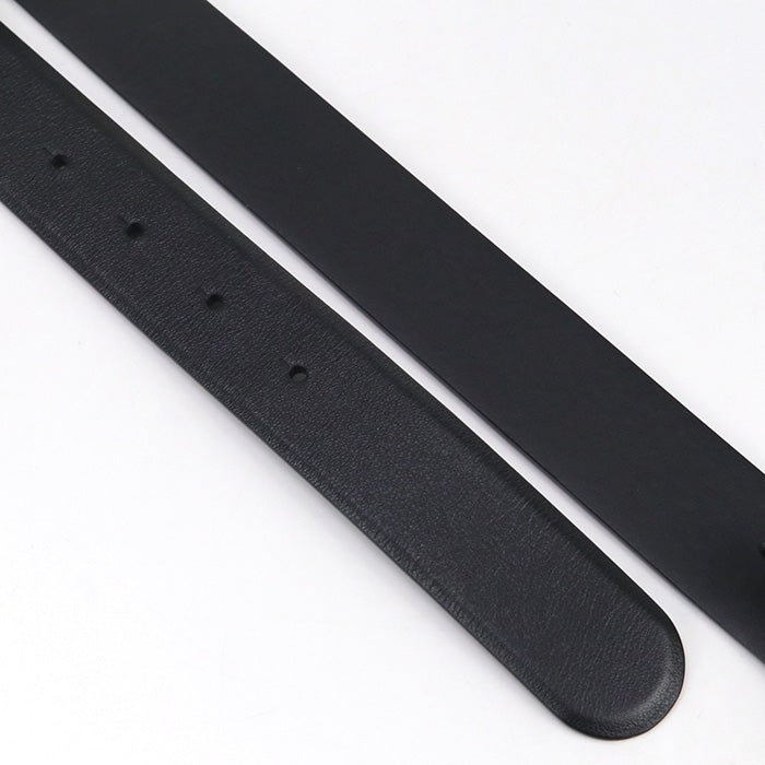 CHANEL COCO Mark belt leather black Women