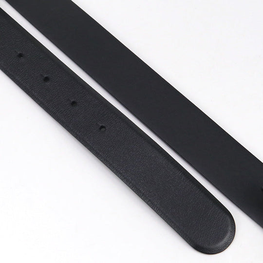 CHANEL COCO Mark belt leather black Women