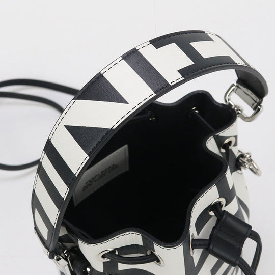 FENDI 8BS010 AMWV Shoulder Bag Mini Montresor mark jacobs collaboration leather white Women