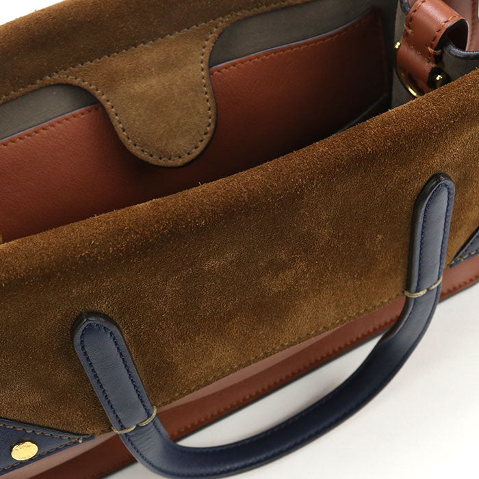 FENDI 8BT302 A6CG 2WAY Tote Bag leather Brown Women