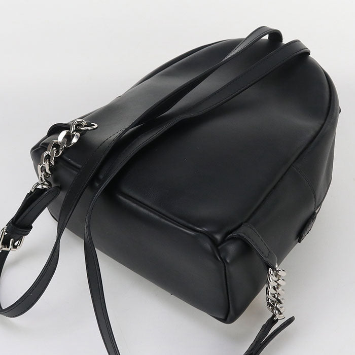 FENDI 8BZ038 A0VR backpack small leather Black Women