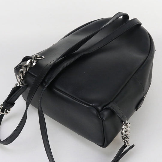 FENDI 8BZ038 A0VR backpack small leather Black Women