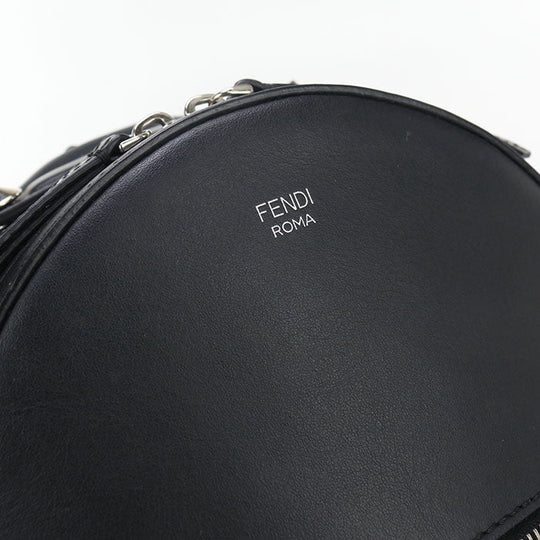 FENDI 8BZ038 A0VR backpack small leather Black Women