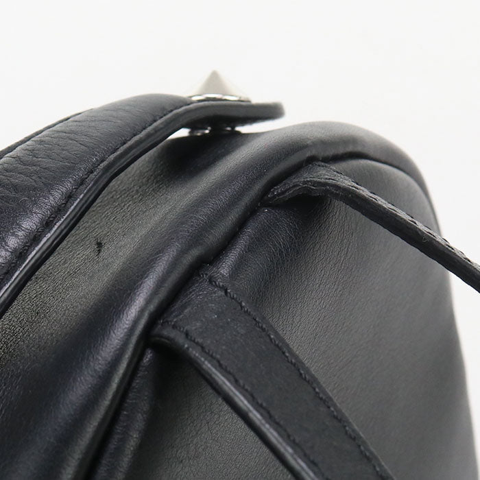FENDI 8BZ038 9DF Mini backpack By the way Backpack leather Black Women