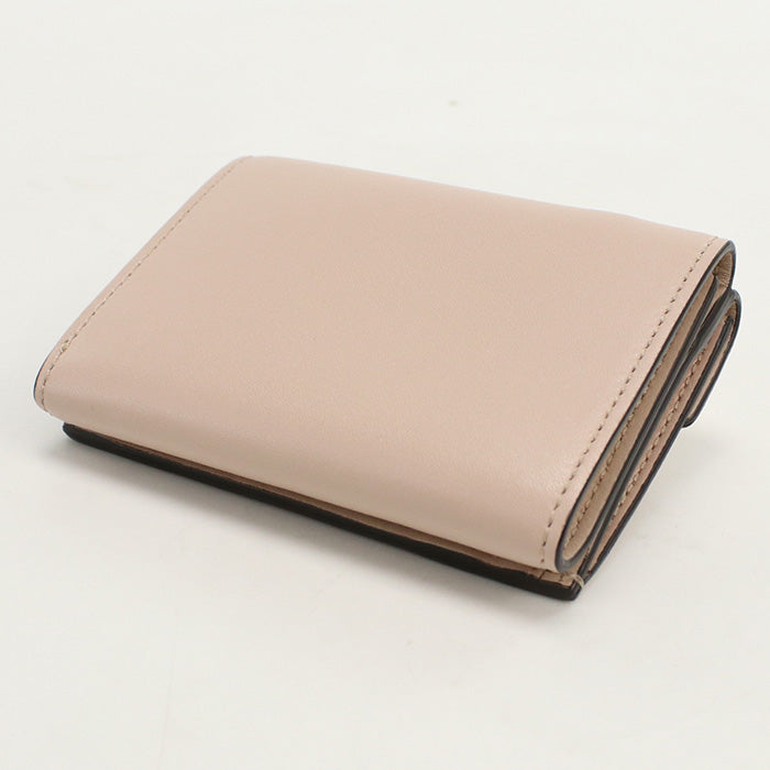 FENDI 8M0394 Tri-fold wallet F is Fendi Mini wallet leather pink Women