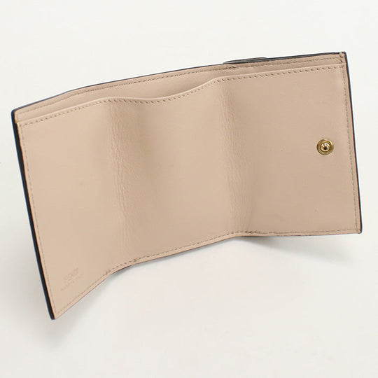 FENDI 8M0394 Tri-fold wallet F is Fendi Mini wallet leather pink Women