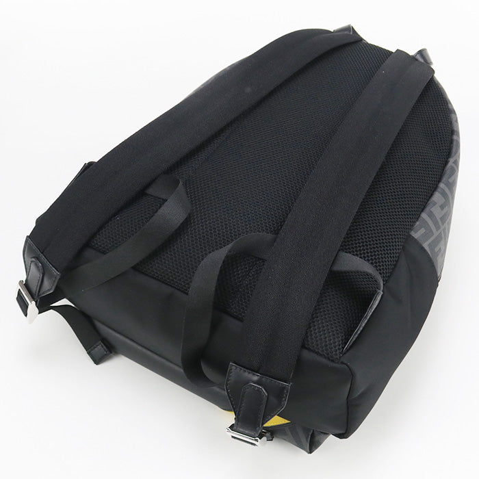 FENDI Backpack Diagonal 7VZ042 A9XT Backpack PVC/Nylon/leather mens