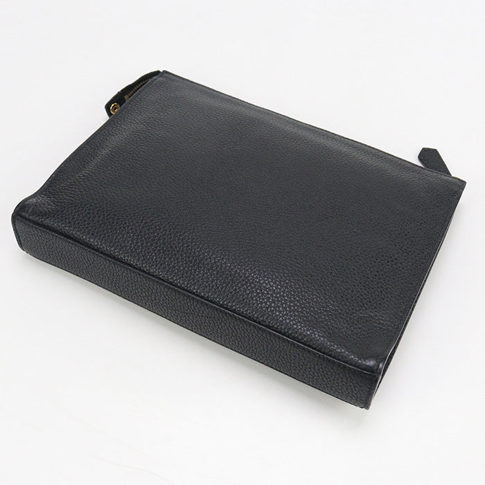 FENDI 7VA433 A7SR monster Clutch bag Calfskin Black mens
