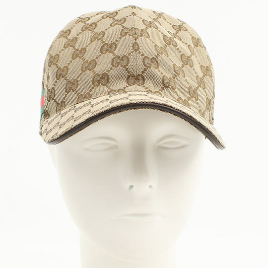 GUCCI 200035 Baseball cap GG canvas cap canvas beige mens