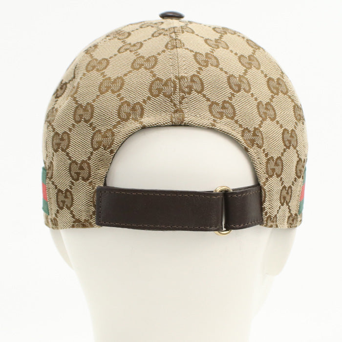 GUCCI 200035 Baseball cap GG canvas cap canvas beige mens