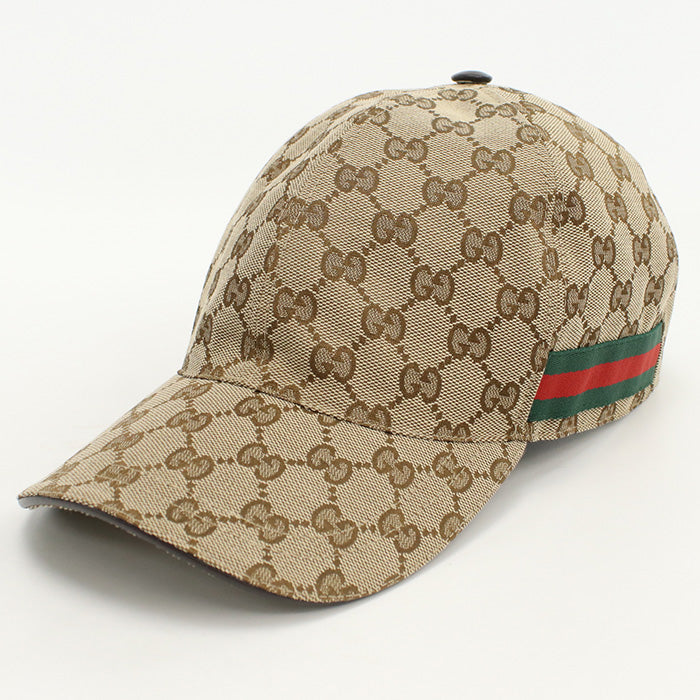 GUCCI 200035 Baseball cap GG canvas cap canvas beige mens