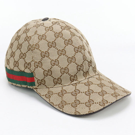 GUCCI 200035 Baseball cap GG canvas cap GG canvas beige mens