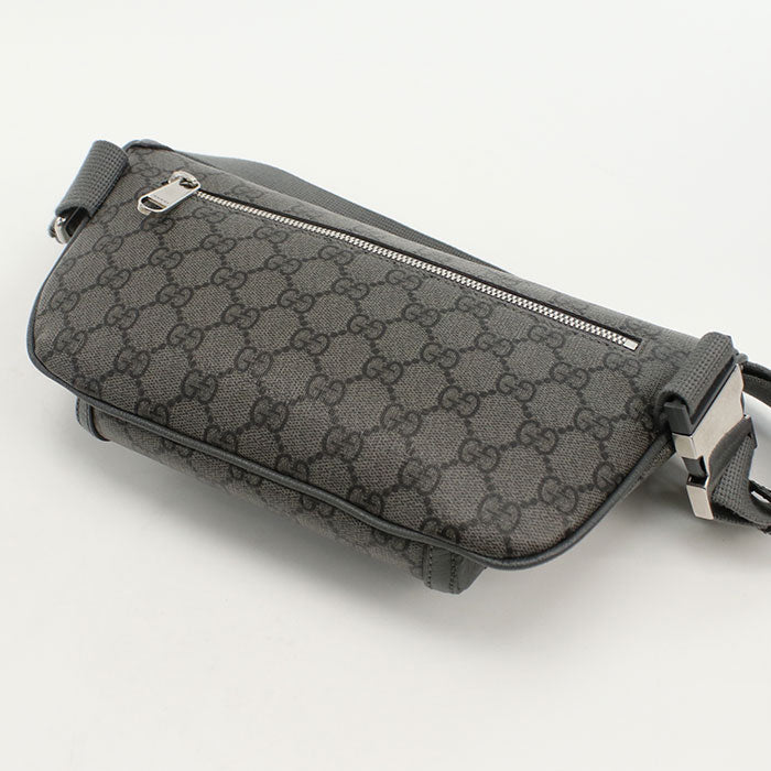 GUCCI GU88515 Belt bag Ofidia body bag GG Supreme Canvas Gray mens