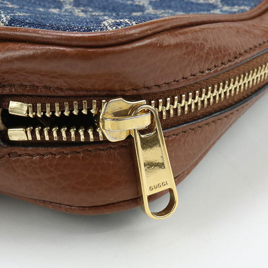 GUCCI 517350 Mini bag Ofidia Diagonal Shoulder Bag/GG denim blue Women