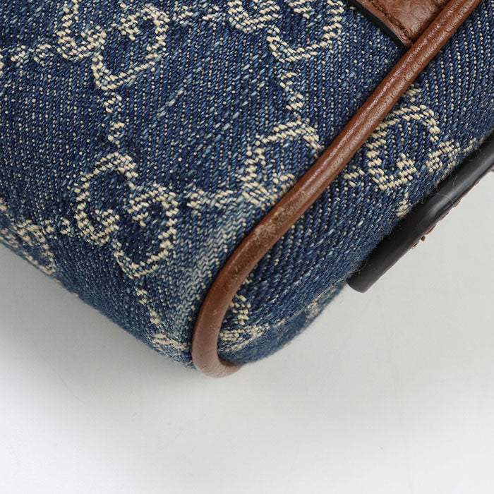 GUCCI 517350 Mini bag Ofidia Diagonal Shoulder Bag/GG denim blue Women